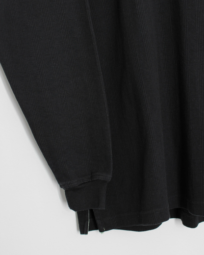 00s Ping Long Sleeve Black Polo-Shirt (L)
