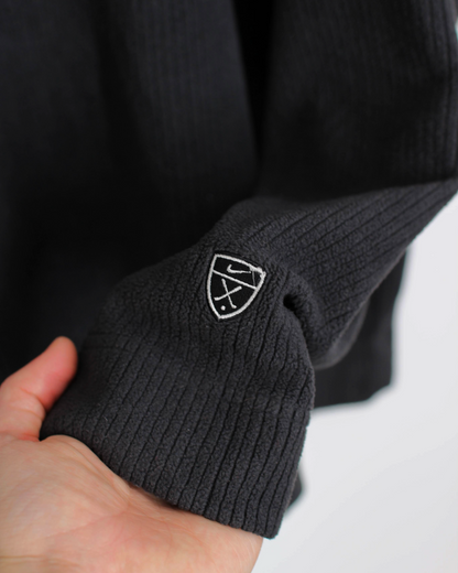 00s Nike Tiger Woods Ribbed V-Neck Sweatshirt (XL)