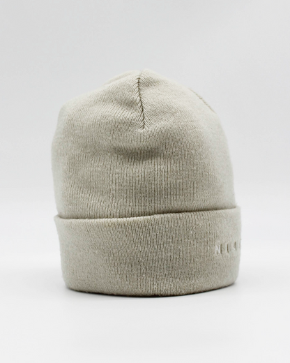 00s Nike Shield Logo Beige Beanie Hat