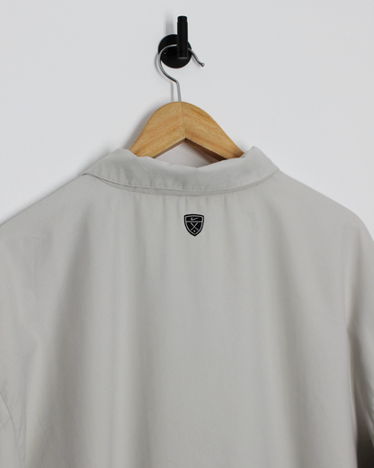 00s Nike Cream Harrington Style Full Zip Jacket (XL)