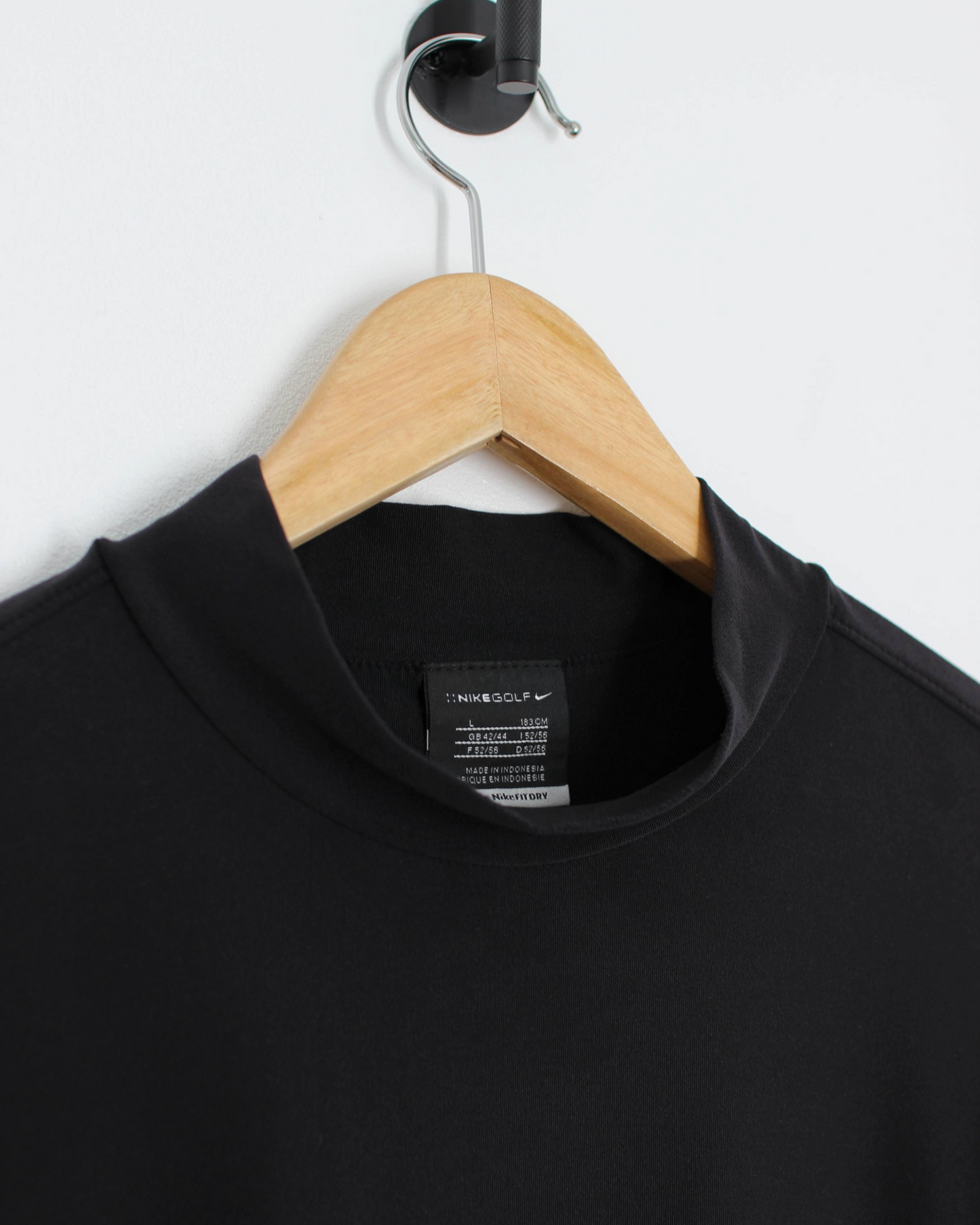00s Nike Black Mock Neck (L)
