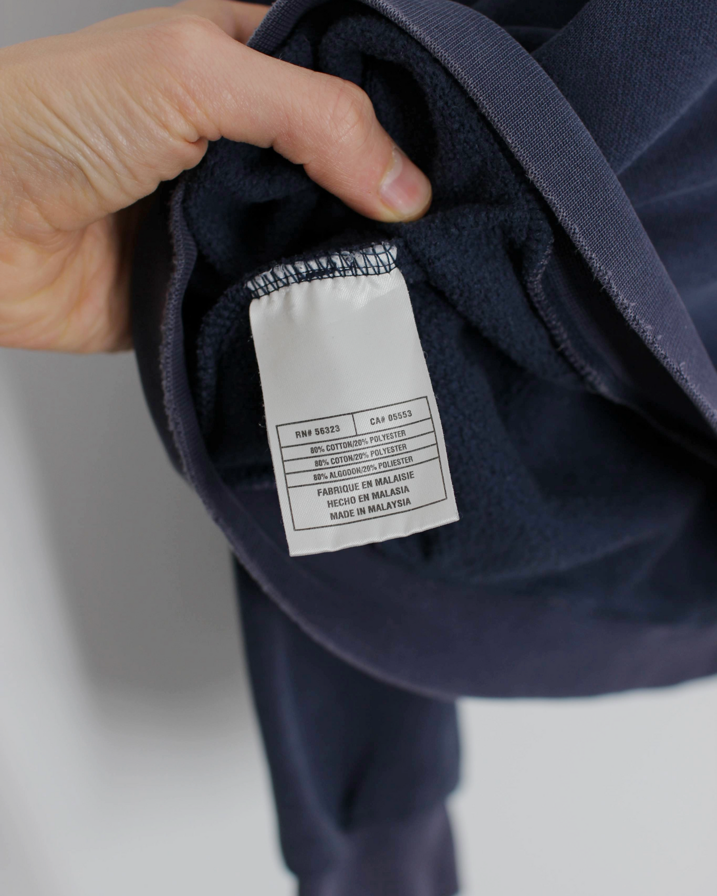 00s Nike Navy Quarter Zip Sweatshirt (M)