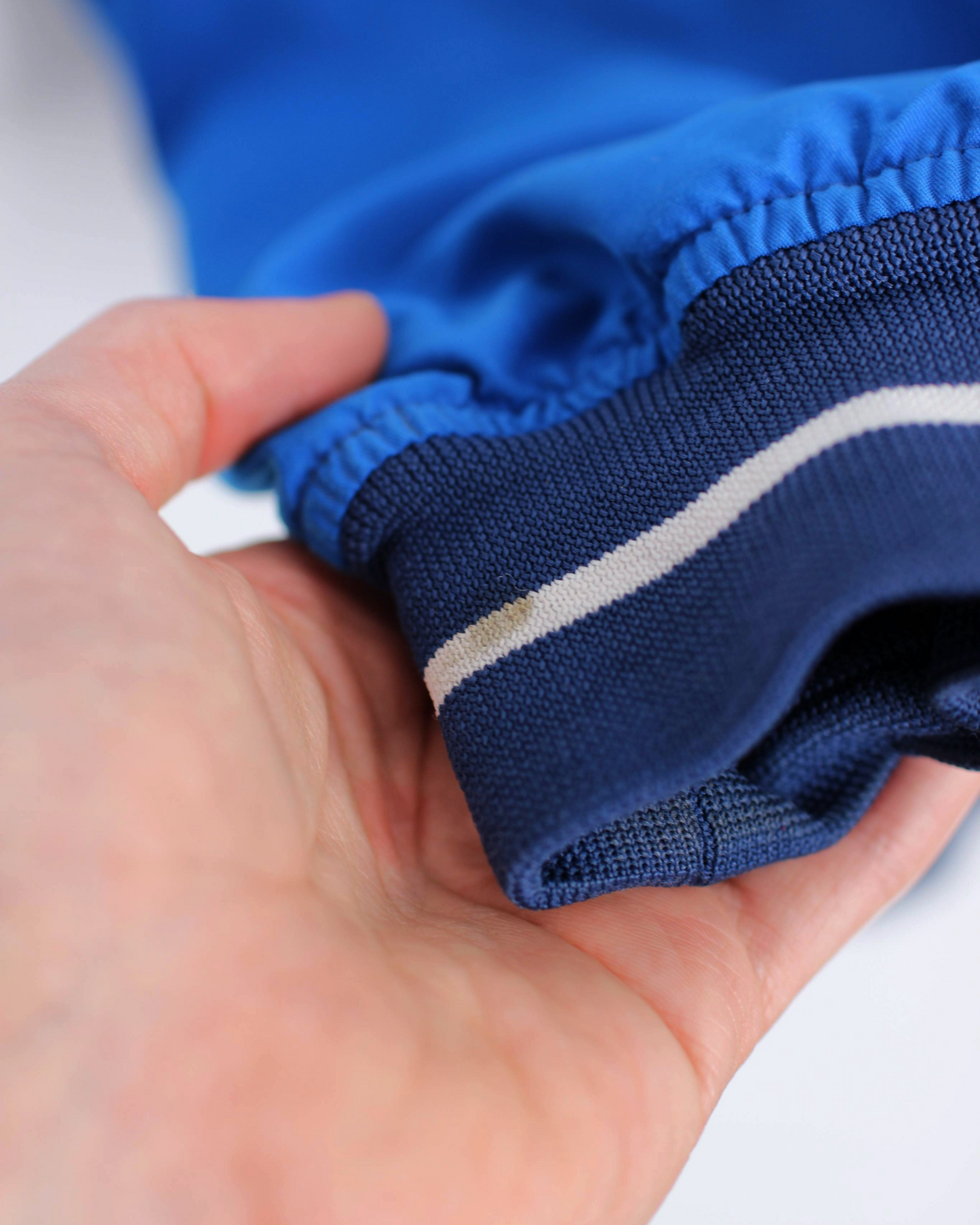 90s Nike Blue V-Neck Windbreaker (M)