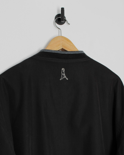 00s Ping Black Crewneck Windbreaker (L)