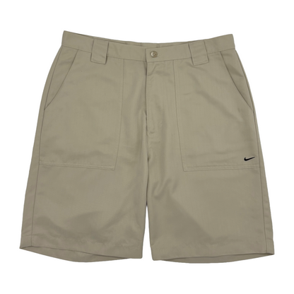 Nike Beige Golf Shorts (M, 34W)