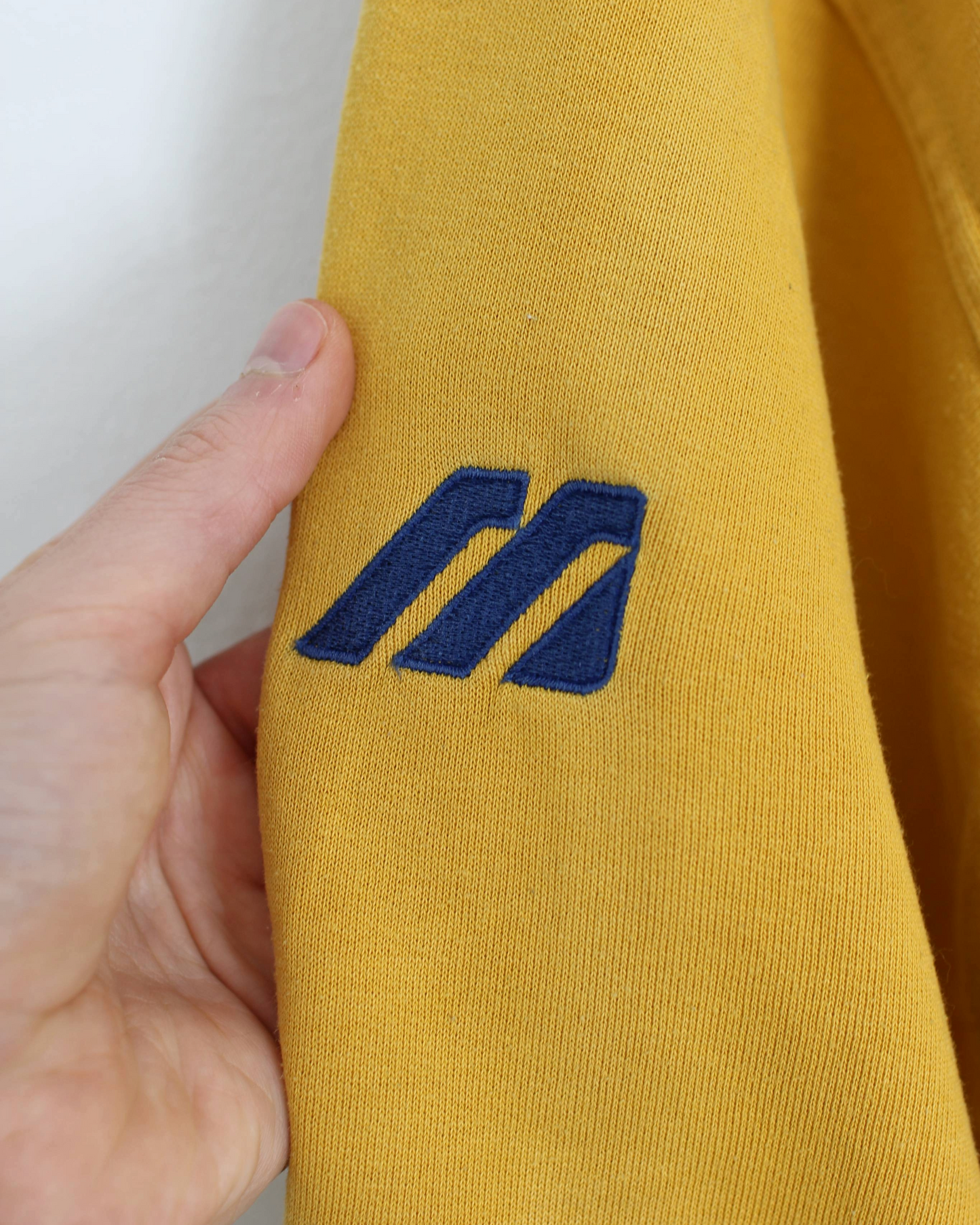 00s Mizuno Yellow/Blue Crewneck Sweatshirt (M)