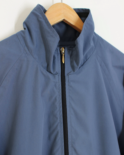 90s Nike Swoosh 18 Blue Full Zip Jacket (XL)