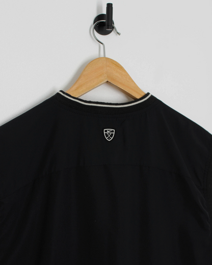 00s Nike Black/White Golf Vest (L)