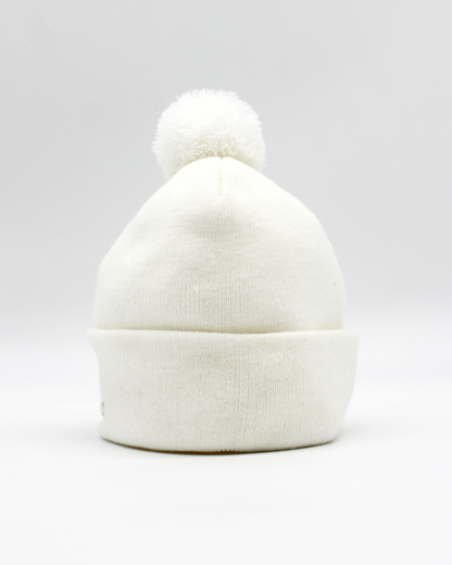 00s Old Course St Andrews White Bobble Beanie Hat