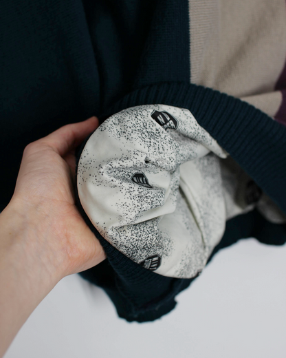 90s Proquip Wool Crewneck Pullover (M)