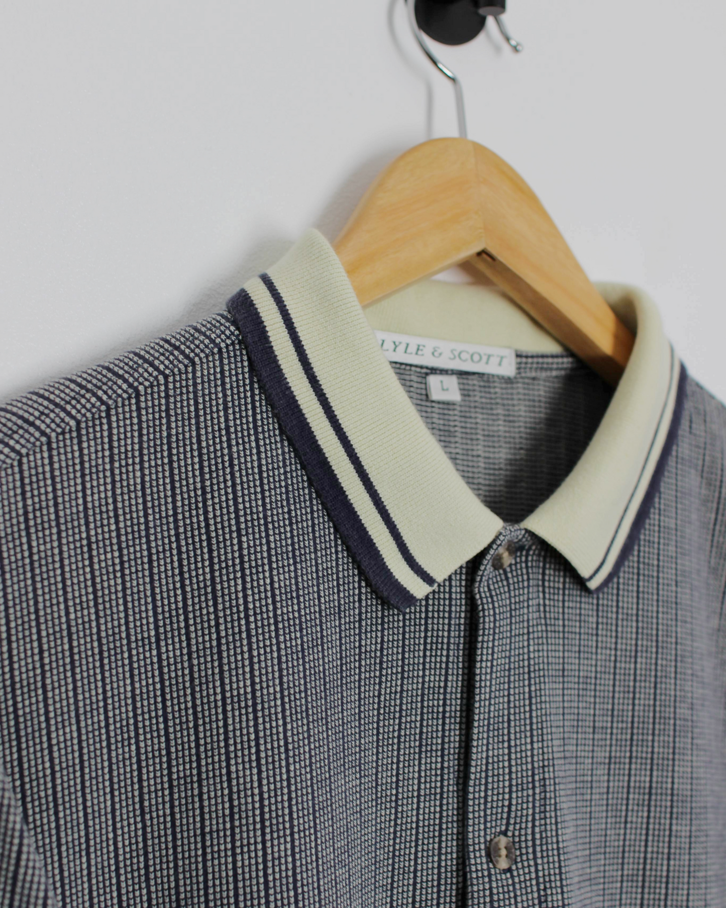 90s Lyle & Scott Full Buttoned Shirt (L)