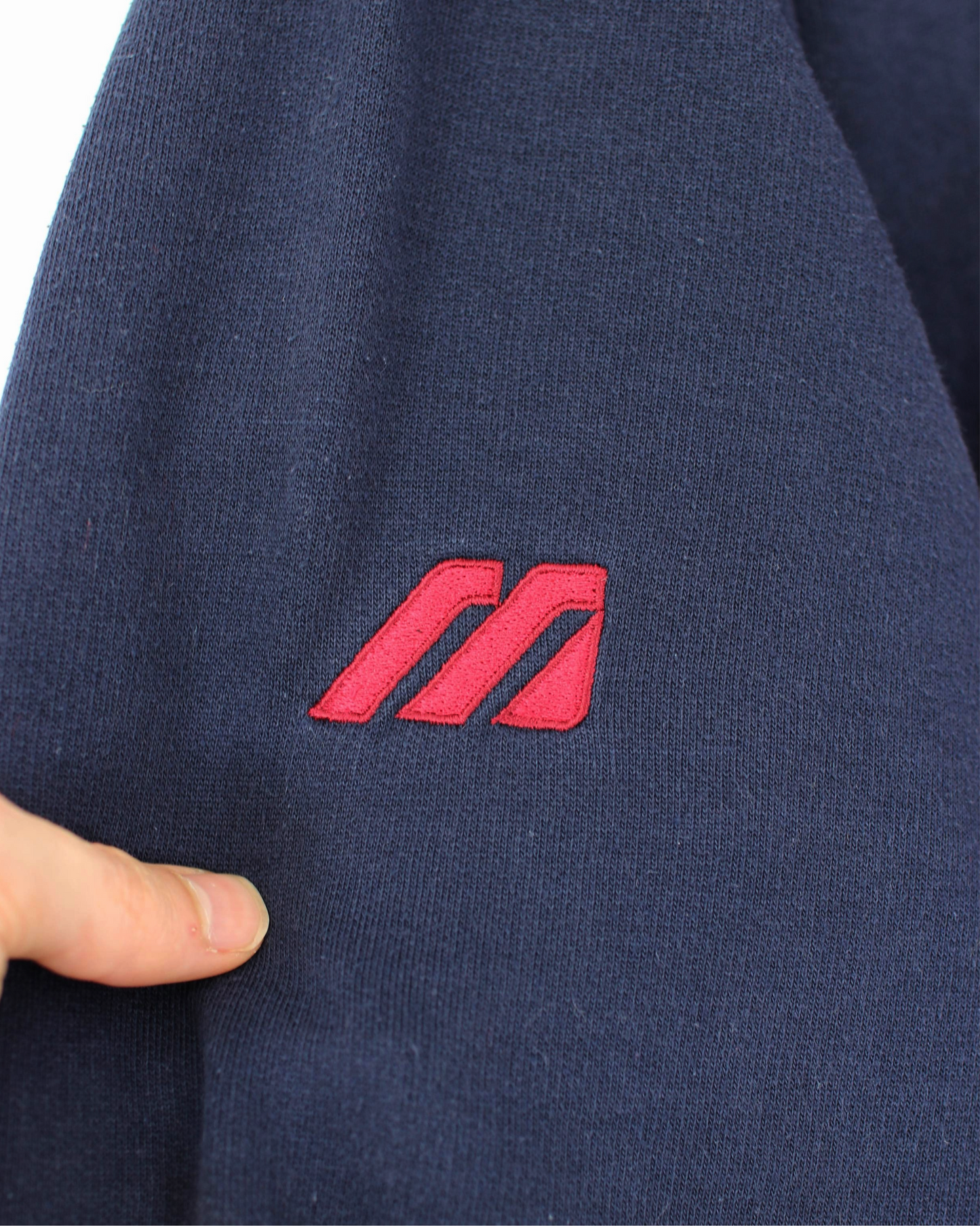 00s Mizuno Navy/Red Crewneck Sweatshirt (S/M)