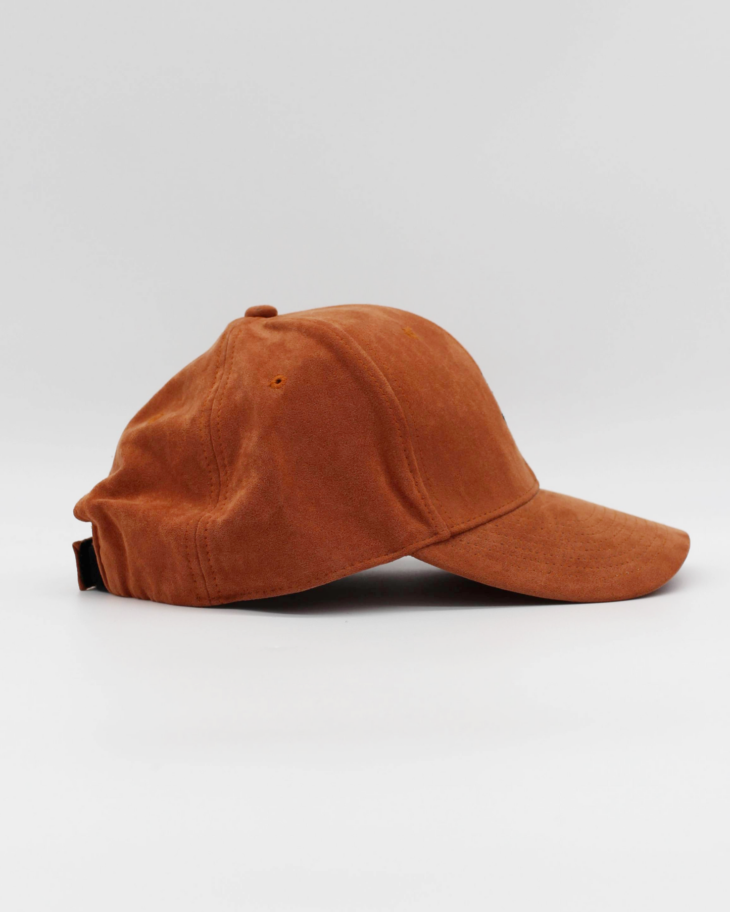 00s Ashworth Orange Suede Cap (L/XL)