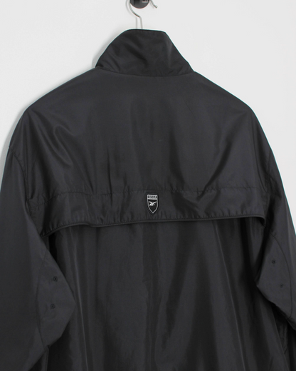 00s Reebok Black Full Zip Jacket (XL)