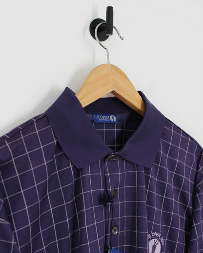 2010 Open Championship Chequered Polo-Shirt with Tags (XL)