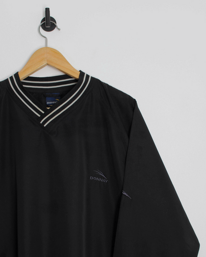 Donnay Black Windbreaker (M)