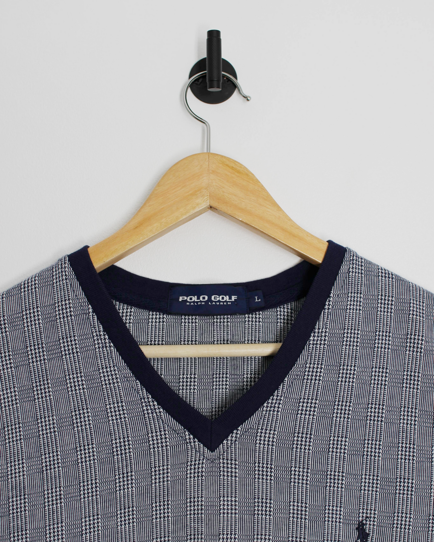 00s Ralph Lauren Polo Golf Chequered Golf Vest (L)