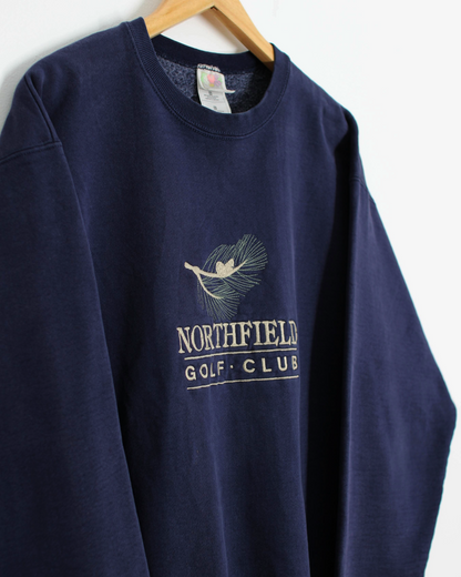 Northfield Golf Club Navy Crewneck Sweatshirt (M)