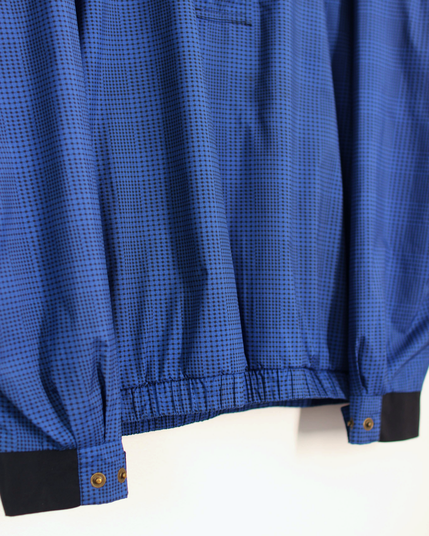 90s Dryjoys by Footjoy Blue Half Zip Jacket (M)
