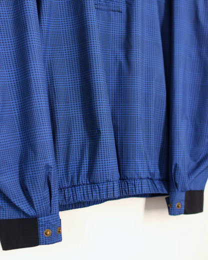 90s Dryjoys by Footjoy Blue Half Zip Jacket (M)