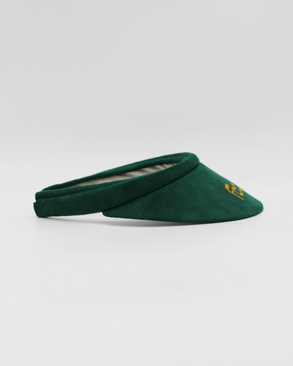 90s Footjoy Suede Green Visor by Texace