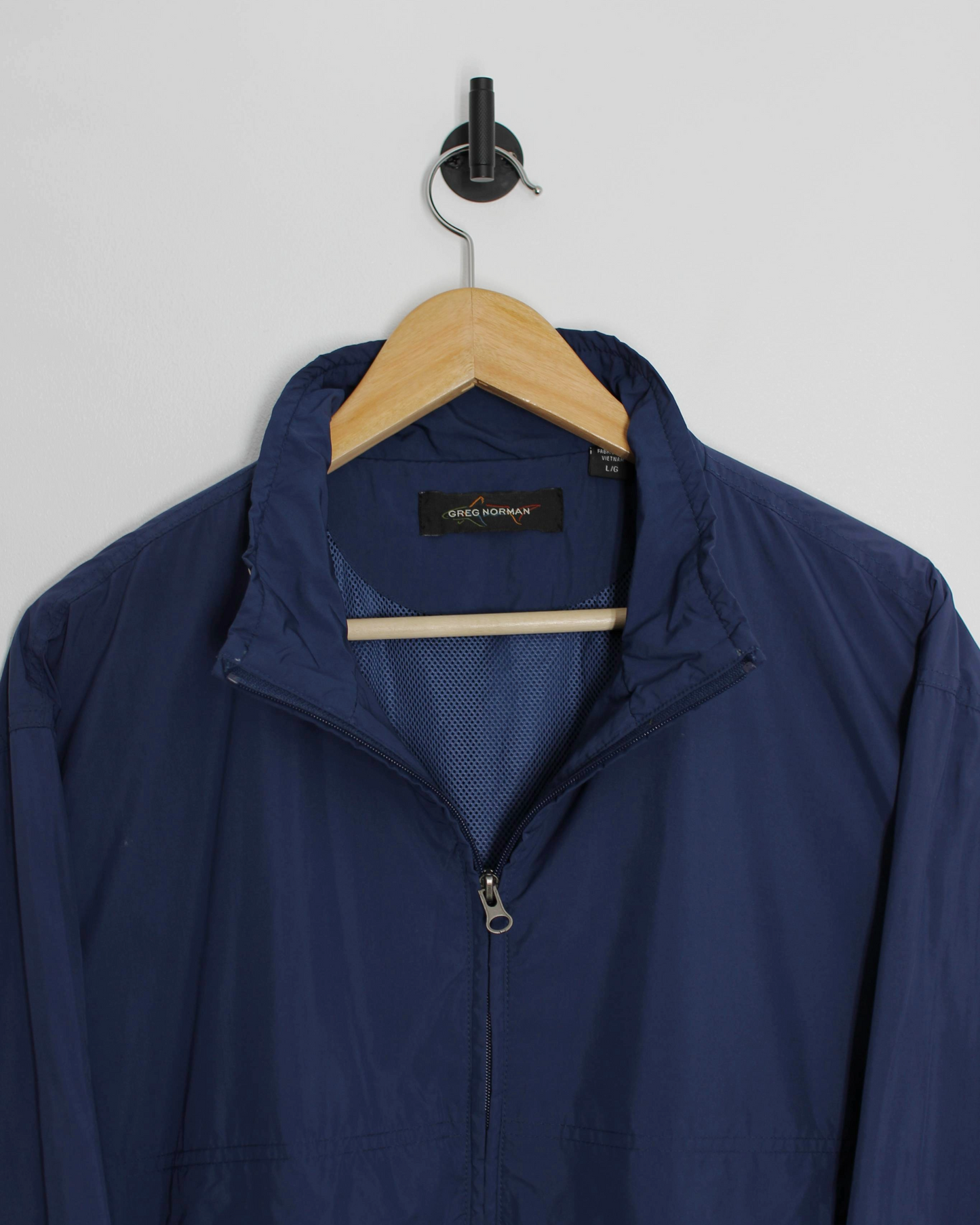 00s Greg Norman Blue Full Zip Jacket (L)