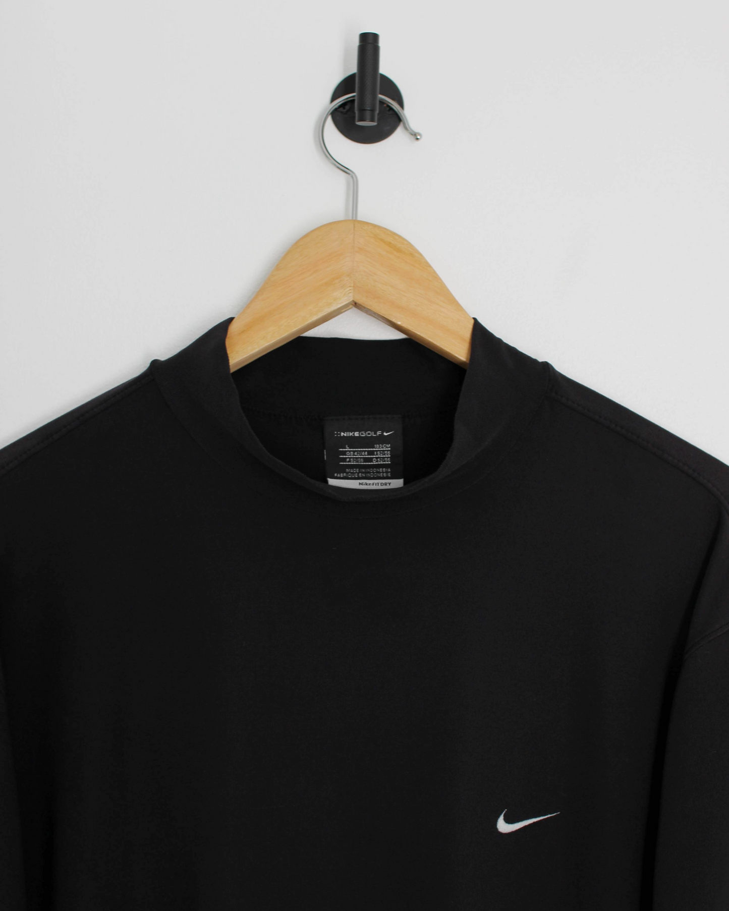 00s Nike Black Mock Neck (L)