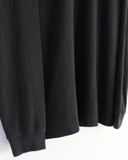 00s Nike Textured Long Sleeve Mock Neck (M)