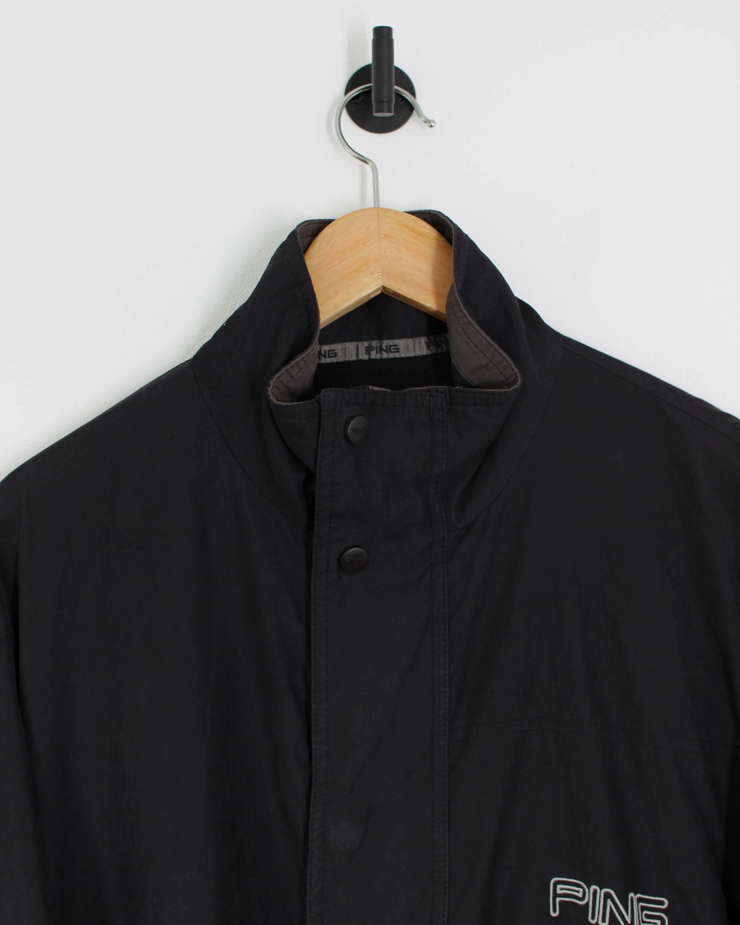 00s Ping Full Zip Black Jacket (M)