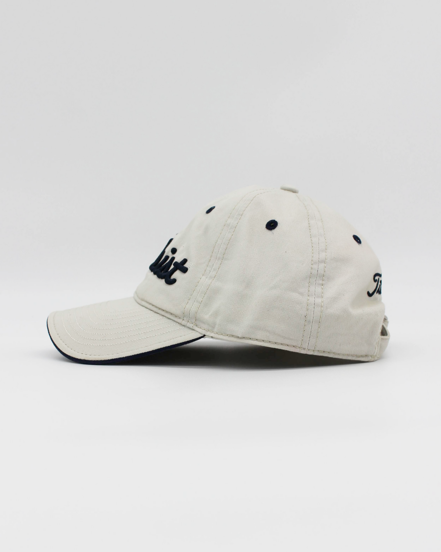 00s Titleist Cream/Navy Cap by New Era