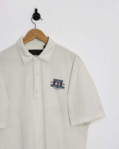 2010 US Open Greg Norman White Polo-Shirt (M)