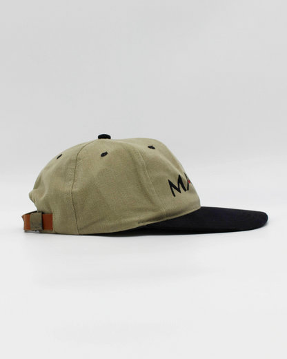90s Maxfli Beige/Black Cap