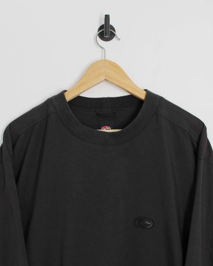 90s Nike Tiger Woods Yin Yang Black Crewneck Windbreaker (L)