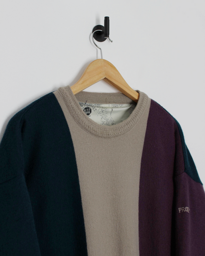 90s Proquip Wool Crewneck Pullover (M)