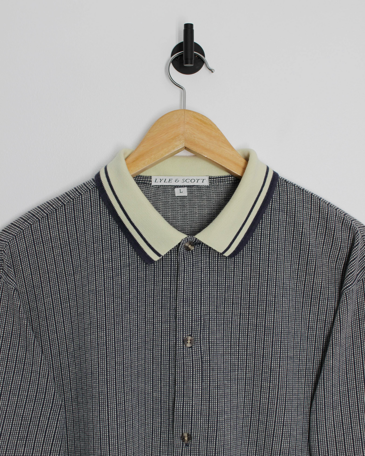 90s Lyle & Scott Full Buttoned Shirt (L)