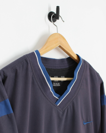 00s Nike V-Neck Windbreaker (3XLT)