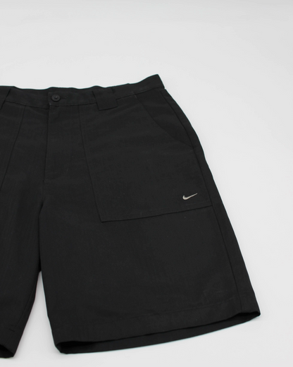 00s Nike Black Shorts (M, 32W)