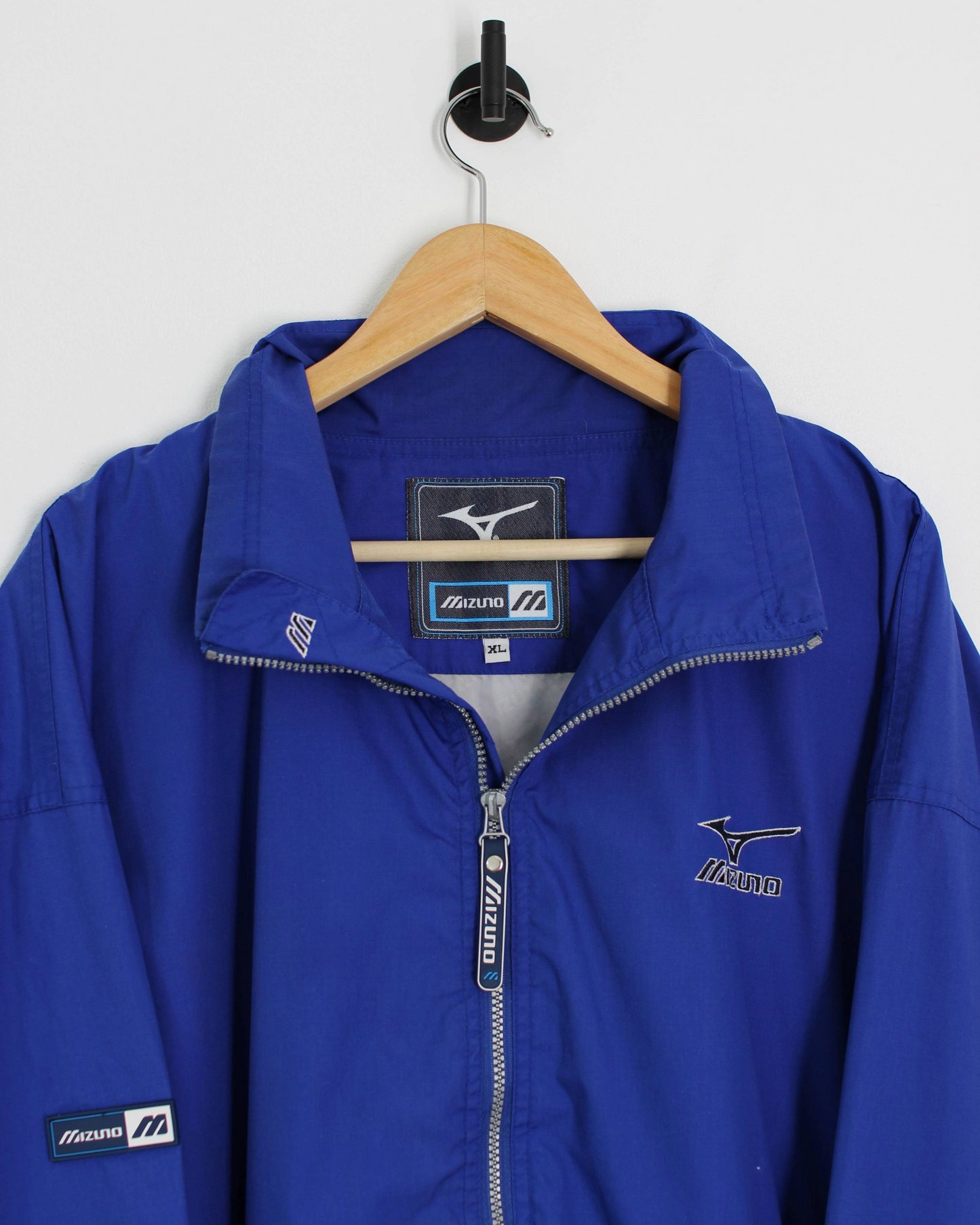 00s Mizuno Blue Full Zip Jacket (XL)