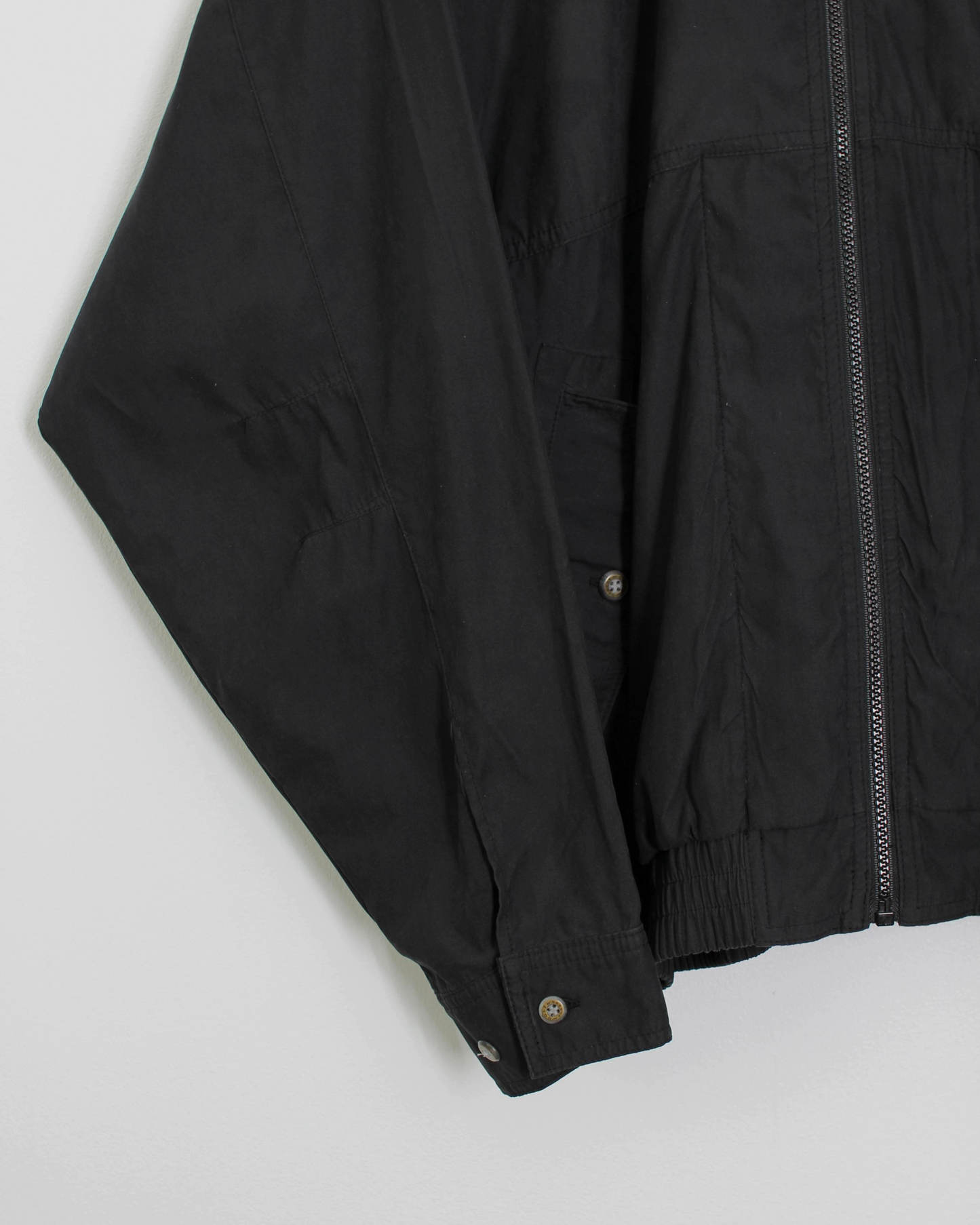 90s Reebok Golf ‘Performance’ Black Collared Jacket (M)