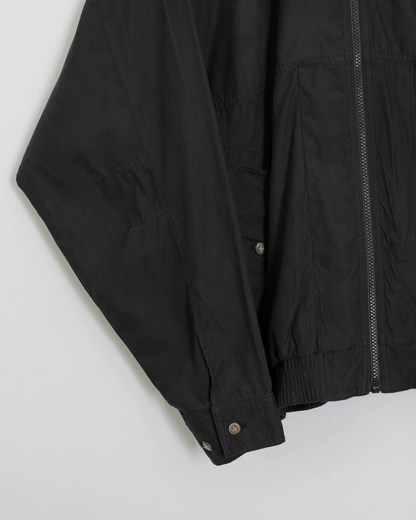 90s Reebok Golf ‘Performance’ Black Collared Jacket (M)