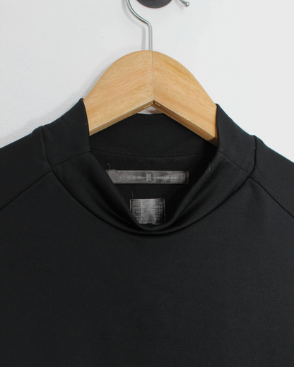 00s Nike Tiger Woods Black Long Sleeve Mock Neck Golf Top (S)
