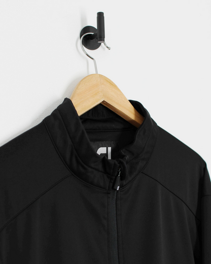 90s Footjoy x Titleist Black/Bronze Full Zip Shell Jacket (L)