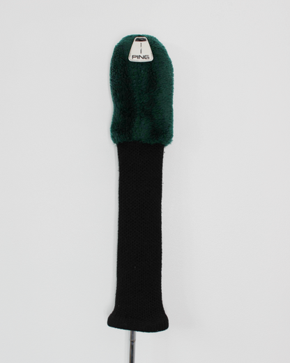 90s Ping Fuzzy Turquoise #1 Headcover (Fairway Wood)
