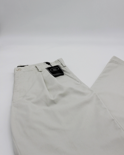 00s Nike Baggy Fit Beige Trousers with Tags (32W 36L)