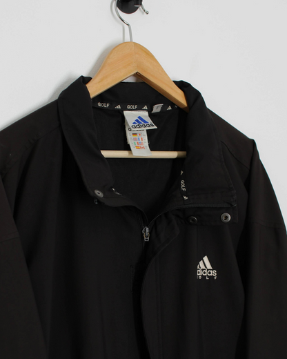 00s Adidas Black Full Zip Jacket (XL)