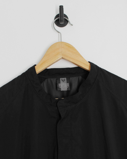 00s Nike Black Buttoned Windbreaker (L)
