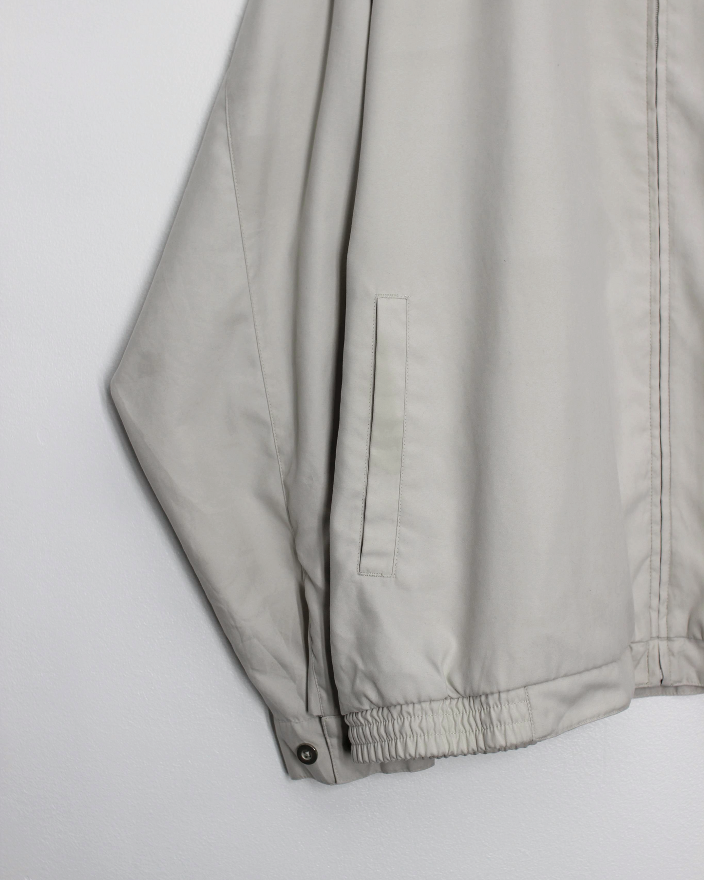 00s Nike Cream Harrington Style Full Zip Jacket (XL)