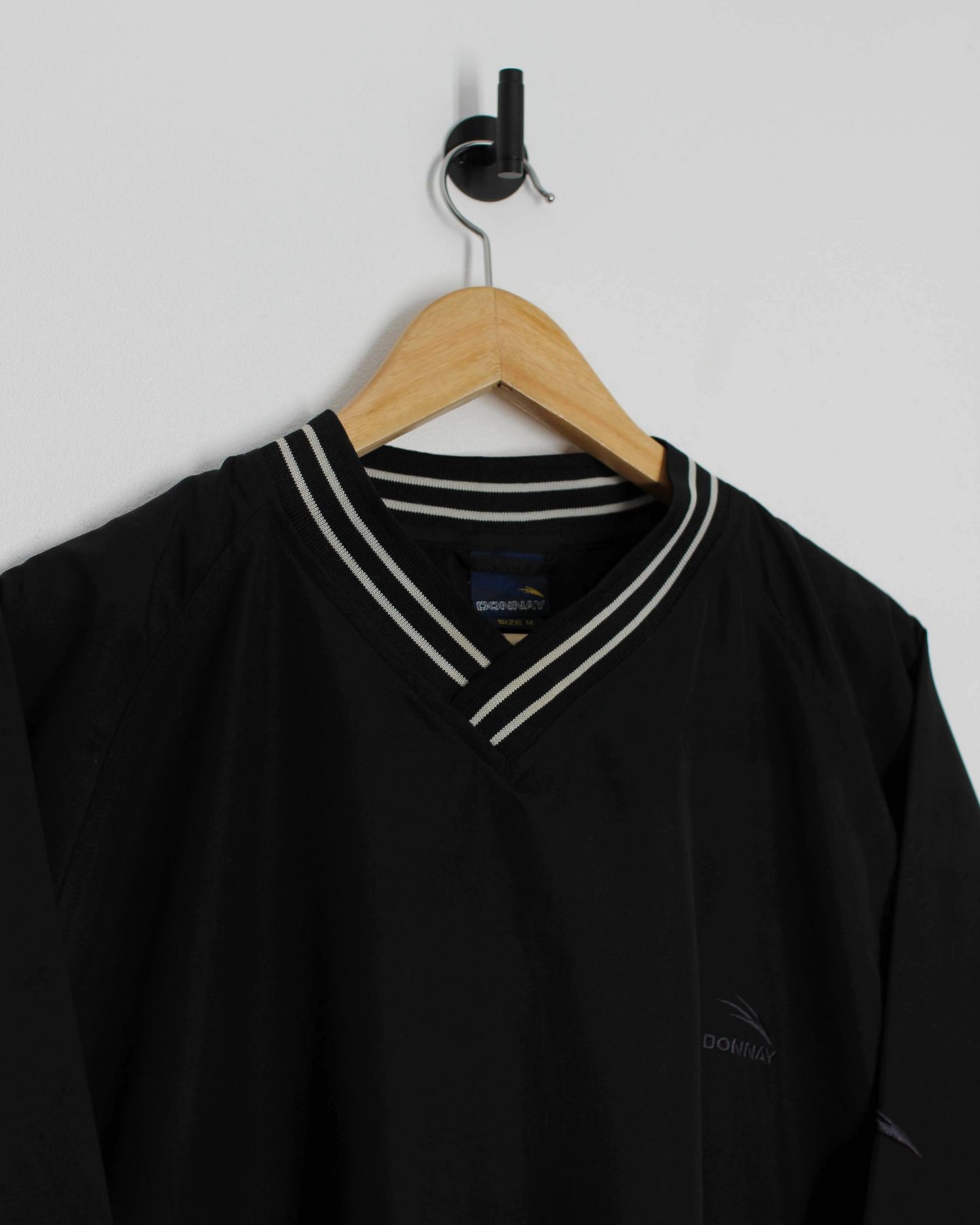 Donnay Black Windbreaker (M)