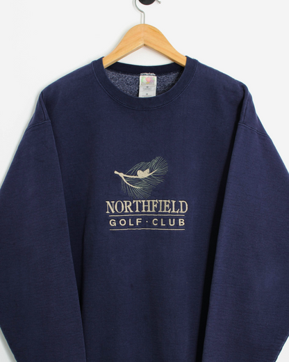 Northfield Golf Club Navy Crewneck Sweatshirt (M)