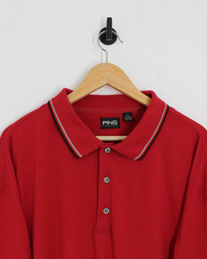 00s Ping Red Polo-Shirt (XXL)